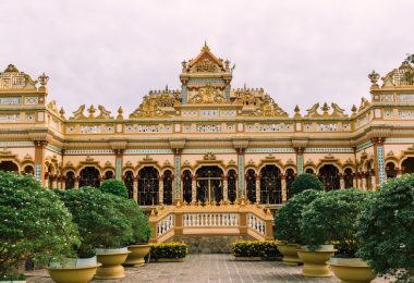 Vinh Trang Pagoda In Mekong Architecture