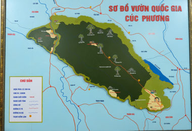 Cuc Phuong Map